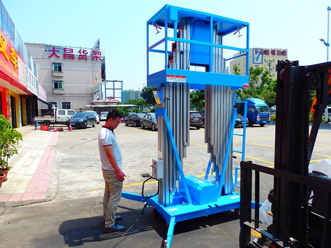升降机之液压升降机工作原理简介